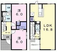 ブランシュネージュの間取り