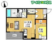 物件の間取り画像