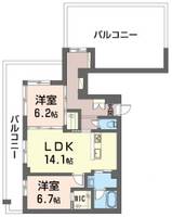 物件の間取り画像