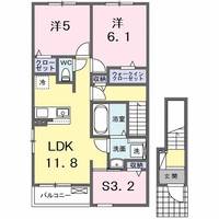 物件の間取り画像