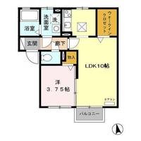 愛知県名古屋市守山区金屋2(アパート)の賃貸物件の間取り