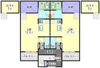 物件の間取り画像