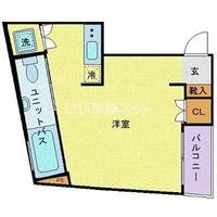 EAST RISE 由比ガ浜Bの間取り