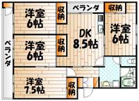 物件の間取り画像