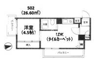 物件の間取り画像