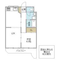 物件の間取り画像