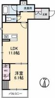 物件の間取り画像