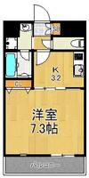 神奈川県川崎市川崎区中瀬3(マンション)の賃貸物件の間取り