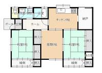 山形県長井市清水町1(一戸建)の賃貸物件の間取り