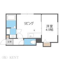 デュークYK琴似の間取り