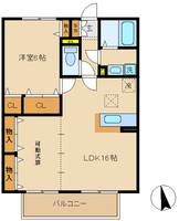 ルミエールモナリエの間取り