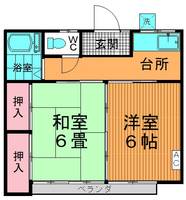 フラワーマンションの間取り