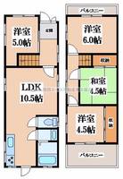 物件の間取り画像