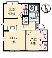 物件の間取り画像