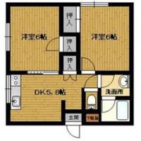 ブランニューハイツII(2)の間取り