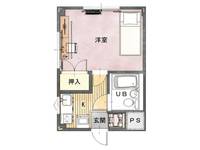 ファーニッシュド・ステイ松本駅東の間取り