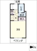 クレール呼続の間取り