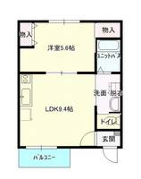 レガルバ沖館の間取り