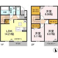 東京都国分寺市新町1(一戸建)の賃貸物件の間取り