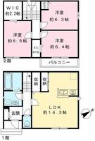 物件の間取り画像