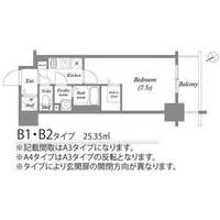 愛知県名古屋市中区新栄2(マンション)の賃貸物件の間取り
