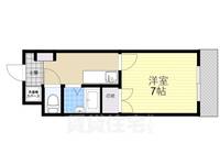 大阪府茨木市元町(マンション)の賃貸物件の間取り