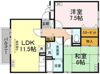 物件の間取り画像