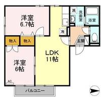 物件の間取り画像