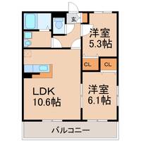 物件の間取り画像