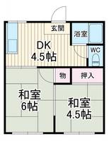 フォーブル33の間取り