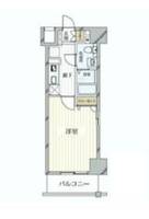 東京都江東区辰巳1(マンション)の賃貸物件の間取り