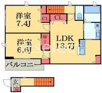 物件の間取り画像