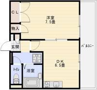 フォレスト堅下の間取り