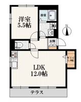 物件の間取り画像