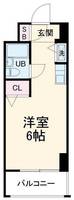 ユーコート新丸子の間取り
