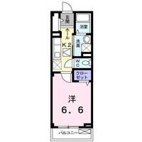 大阪府枚方市堂山1(アパート)の賃貸物件の間取り
