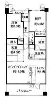 物件の間取り画像