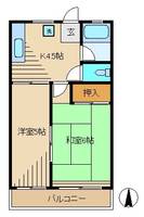 マンション富士の間取り