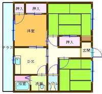 物件の間取り画像