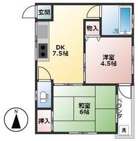 物件の間取り画像