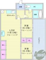 物件の間取り画像