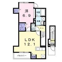 東京都豊島区長崎5(アパート)の賃貸物件の間取り
