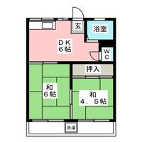 コーポちほの間取り