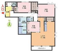 物件の間取り画像