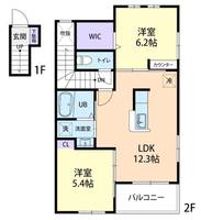 物件の間取り画像