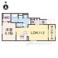 サンリット梶原3の間取り