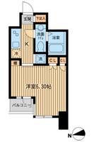 東京都新宿区大久保2(マンション)の賃貸物件の間取り