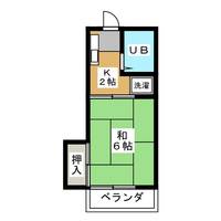 ハイツしのの間取り
