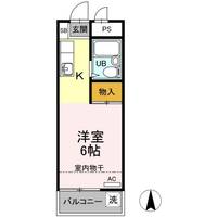 東京都八王子市石川町(アパート)の賃貸物件の間取り