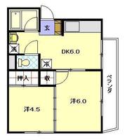 田栗マンションの間取り